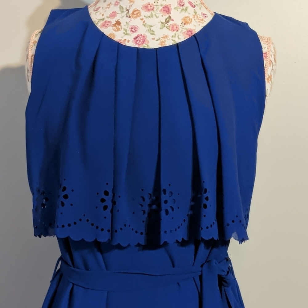 Beautiful cobalt spring dress - Picture 2 of 5